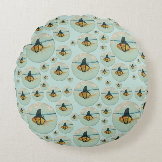 Wrapping Paper ラウンドクッション (正面)