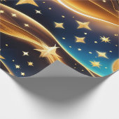 Wrapping Paper - Amber Celestial Moon ラッピングペーパー (角)