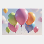 Wrapping Paper (Balloons) ラッピングペーパーシート (正面2)