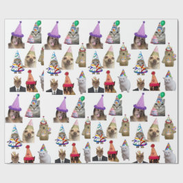 Wrapping paper birthday party  ラッピングペーパー