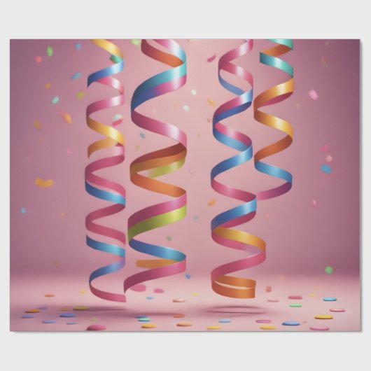 Wrapping Paper (Birthday Party) ラッピングペーパー (フラット)