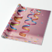 Wrapping Paper (Birthday Party) ラッピングペーパー (アンロールド)