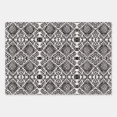 Wrapping Paper Bundle | Retro Mod Checkerboard ラッピングペーパーシート (正面3)