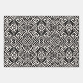 Wrapping Paper Bundle | Retro Mod Checkerboard ラッピングペーパーシート (正面2)