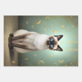Wrapping Paper Celestial Kitten ラッピングペーパーシート (正面3)