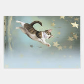Wrapping Paper Celestial Kitten ラッピングペーパーシート (正面)