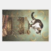 Wrapping Paper Celestial Kitten ラッピングペーパーシート (正面3)