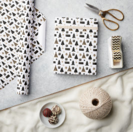 Wrapping Paper - Christmas Pattern ラッピングペーパー