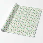 Wrapping Paper - Christmas Pattern ラッピングペーパー (アンロールド)