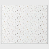 Wrapping Paper - Cute Circus Animals Pattern ラッピングペーパー (フラット)