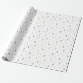 Wrapping Paper - Cute Circus Animals Pattern ラッピングペーパー (アンロールド)