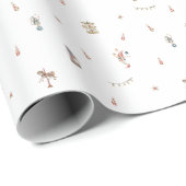 Wrapping Paper - Cute Circus Animals Pattern ラッピングペーパー (ロールコーナー)