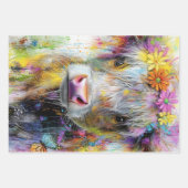 Wrapping Paper Decoupage Charming Country Living ラッピングペーパーシート (正面3)