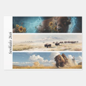 Wrapping Paper Decoupage  Mallard Fishing Hunting  ラッピングペーパーシート (正面2)