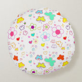 Wrapping paper design for gift ラウンドクッション (裏面)