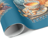 Wrapping Paper-Eid Mubarak Wrapping Paper ラッピングペーパー (ロールコーナー)