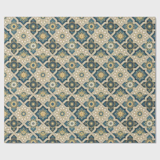 Wrapping Paper-Eid Mubarak Wrapping Paper ラッピングペーパー (フラット)