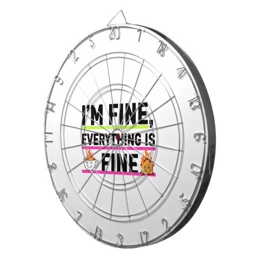 Wrapping Paper Flat Sheet Set of 3 ダーツボード (正面右)