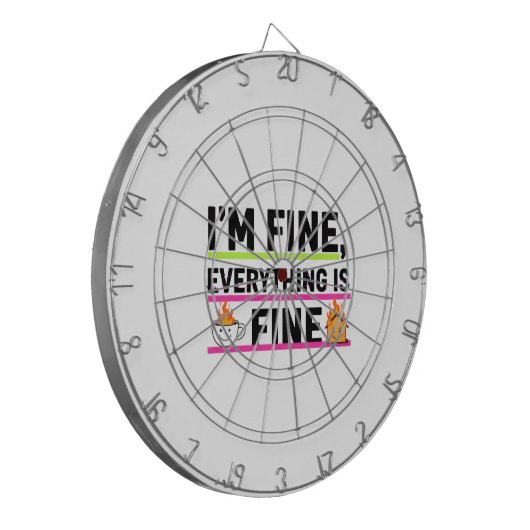 Wrapping Paper Flat Sheet Set of 3 ダーツボード (正面左)