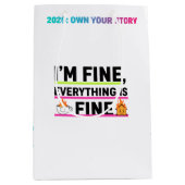 Wrapping Paper Flat Sheet Set of 3 ミディアムペーパーバッグ (正面)