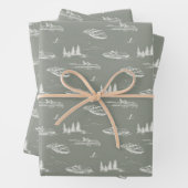 Wrapping Paper Flat Sheet Set of 3 ラッピングペーパーシート (インサイチュ)