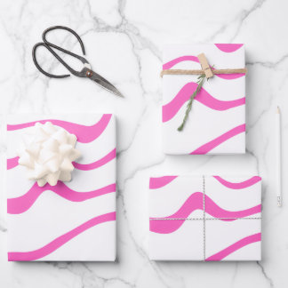 Wrapping Paper Flat Sheet Set of 3 ラッピングペーパーシート