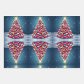 Wrapping Paper Flat Sheet Set of 3 ラッピングペーパーシート (正面3)