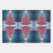 Wrapping Paper Flat Sheet Set of 3 ラッピングペーパーシート (正面2)