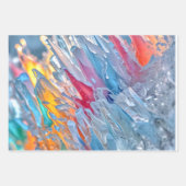 Wrapping Paper Flat Sheet Set of 3 ラッピングペーパーシート (正面2)