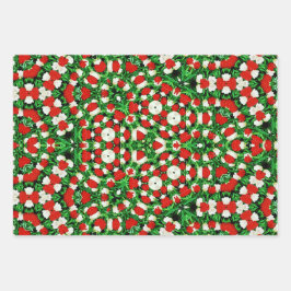 Wrapping Paper Flat Sheet Set of 3 ラッピングペーパーシート