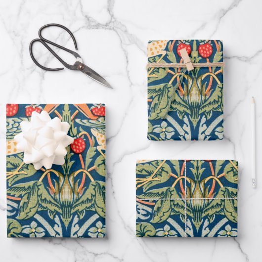 Wrapping Paper Flat Sheet Set of 3 ラッピングペーパーシート (正面)