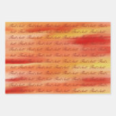 Wrapping Paper Flat Sheet Set of 3 ラッピングペーパーシート (正面3)