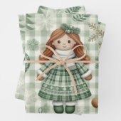 Wrapping Paper Flat Sheet Set of 3 ラッピングペーパーシート (インサイチュ)