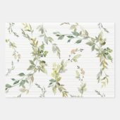 Wrapping Paper Flat Sheet Set of 3 ラッピングペーパーシート (正面3)