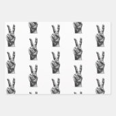 Wrapping Paper Flat Sheet Set of 3 ラッピングペーパーシート (正面3)