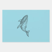 Wrapping Paper Flat Sheet Set of 3 ラッピングペーパーシート (正面)