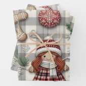 Wrapping Paper Flat Sheet Set of 3 ラッピングペーパーシート (インサイチュ)