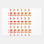 Wrapping Paper Flat Sheet Set of 3 ラッピングペーパーシート (正面2)