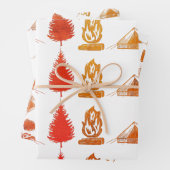 Wrapping Paper Flat Sheet Set of 3 ラッピングペーパーシート (インサイチュ)