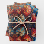 Wrapping Paper Flat Sheet Set of 3 ラッピングペーパーシート (インサイチュ)