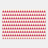 Wrapping Paper Flat Sheet Set of 3 ラッピングペーパーシート (正面3)