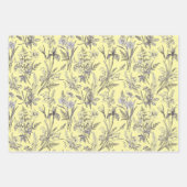 Wrapping Paper Flat Sheet Set of 3 ラッピングペーパーシート (正面3)