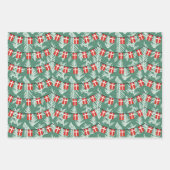 Wrapping Paper Flat Sheet Set of 3 ラッピングペーパーシート (正面2)