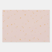 Wrapping Paper Flat Sheet Set of 3 ラッピングペーパーシート (正面2)