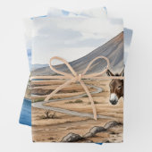 Wrapping Paper Flat Sheet Set of 3 :Morabeza ラッピングペーパーシート (インサイチュ)