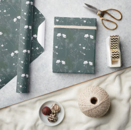 Wrapping Paper - Flower Pattern ラッピングペーパー