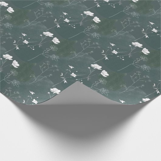 Wrapping Paper - Flower Pattern ラッピングペーパー (角)