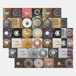 Wrapping Paper for decoupage or collage ラッピングペーパーシート