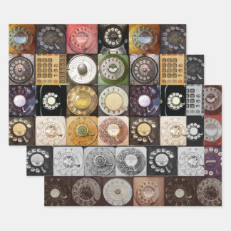 Wrapping Paper for decoupage or collage ラッピングペーパーシート