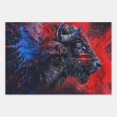 Wrapping Paper for Decoupage Patriotic American  ラッピングペーパーシート (正面2)